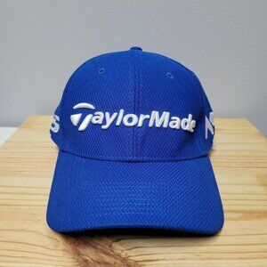 New Era Taylor Made Blue and White Golf Hat Size Small/Medium